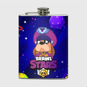 Фляга с принтом Brawl Stars - Генерал Гавс в Ухте, металлический корпус | емкость 0,22 л, размер 125 х 94 мм. Виниловая наклейка запечатывается полностью | 2020 | 2021 | brawl | colonel | dog | leon | ruffus | space | stars | бравл | браво | гавс | генерал | корабль | космический | космос | леон | лион | новые | новый | персонаж | персонажи | пес | планеты | собака | страс