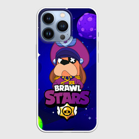 Чехол для iPhone 13 Pro с принтом Brawl Stars   Генерал Гавс в Ухте,  |  | 2020 | 2021 | brawl | colonel | dog | leon | ruffus | space | stars | бравл | браво | гавс | генерал | корабль | космический | космос | леон | лион | новые | новый | персонаж | персонажи | пес | планеты | собака | страс
