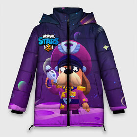 Женская зимняя куртка 3D с принтом Генерал Гавс brawl stars в Ухте, верх — 100% полиэстер; подкладка — 100% полиэстер; утеплитель — 100% полиэстер | длина ниже бедра, силуэт Оверсайз. Есть воротник-стойка, отстегивающийся капюшон и ветрозащитная планка. 

Боковые карманы с листочкой на кнопках и внутренний карман на молнии | brawl | brawl stars | brawlstars | brawl_stars | jessie | бравл | бравлер руффс | бравлстарс | генерал гавс