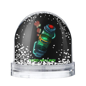 Снежный шар с принтом Need Healing в Ухте, Пластик | Изображение внутри шара печатается на глянцевой фотобумаге с двух сторон | heal | help | medkit | need healing | аптечка | нужно лечение | помощь