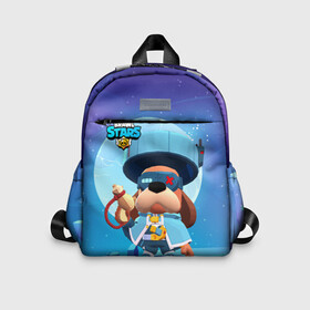 Детский рюкзак 3D с принтом Генерал Гавс brawl stars в Ухте, 100% полиэстер | лямки с регулируемой длиной, сверху петелька, чтобы рюкзак можно было повесить на вешалку. Основное отделение закрывается на молнию, как и внешний карман. Внутри дополнительный карман. По бокам два дополнительных кармашка | brawl | brawl stars | brawlstars | brawl_stars | jessie | бравл | бравлер руффс | бравлстарс | генерал гавс