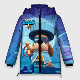 Женская зимняя куртка 3D с принтом Генерал Гавс brawl stars в Ухте, верх — 100% полиэстер; подкладка — 100% полиэстер; утеплитель — 100% полиэстер | длина ниже бедра, силуэт Оверсайз. Есть воротник-стойка, отстегивающийся капюшон и ветрозащитная планка. 

Боковые карманы с листочкой на кнопках и внутренний карман на молнии | brawl | brawl stars | brawlstars | brawl_stars | jessie | бравл | бравлер руффс | бравлстарс | генерал гавс