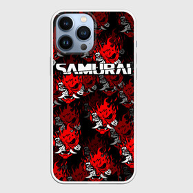 Чехол для iPhone 13 Pro Max с принтом SAMURAI KEANU REEVES ЛОГОТИП в Ухте,  |  | 2020 | cyberpunk 2077 | future | hack | keanu reeves | night city | samurai | sci fi | trauma team | киану ривз | киберпанк | киберпанк 2077 | логотип | роботы | самураи | фантастика