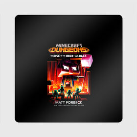 Магнит виниловый Квадрат с принтом Minecraft DUNGEONS в Ухте, полимерный материал с магнитным слоем | размер 9*9 см, закругленные углы | Тематика изображения на принте: minecraft | алекс | белый | блоки | ведьма | взрывчатка | визера | волк | гаст | добывать | дракон | зеленый куб | зомби | игра | крафт | крипер | кубики | лошадка | майн | майнкрафт | манкрафт | овечка | оцелот