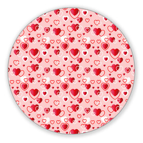 Коврик для мышки круглый Любовь: в Ухте, резина и полиэстер | круглая форма, изображение наносится на всю лицевую часть | love | амур | афродита | валентинка | влюбленность | вторая половинка | купидон | любовь | нежность | отношения | подарок любви | поцелуй | праздник любви | романтика | свадьба | свидание | семья