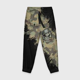 Детские брюки 3D с принтом Counter Strike в Ухте, 100% полиэстер | манжеты по низу, эластичный пояс регулируется шнурком, по бокам два кармана без застежек, внутренняя часть кармана из мелкой сетки | counter strike | counter strike global offensive | cs go | csgo | game | games | игра | игры | контра | кс го | ксго