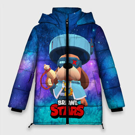 Женская зимняя куртка 3D с принтом Генерал Гавс brawl stars в Ухте, верх — 100% полиэстер; подкладка — 100% полиэстер; утеплитель — 100% полиэстер | длина ниже бедра, силуэт Оверсайз. Есть воротник-стойка, отстегивающийся капюшон и ветрозащитная планка. 

Боковые карманы с листочкой на кнопках и внутренний карман на молнии | brawl | brawl stars | brawlstars | brawl_stars | jessie | бравл | бравлер руффс | бравлстарс | генерал гавс