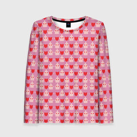 Женский лонгслив 3D с принтом Люблю Секс в Ухте, 100% полиэстер | длинные рукава, круглый вырез горловины, полуприлегающий силуэт | erotic | femdom | love | playboy | для влюбленных | любовь | плейбой | подарок любви | поцелуй | романтика | садо мазо | свидание | страсть | фемдом 