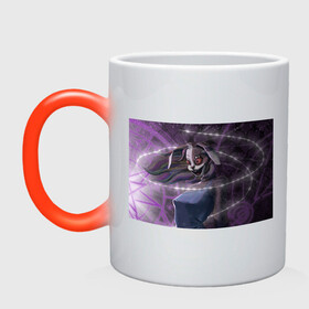 Кружка хамелеон с принтом Венни в Ухте, керамика | меняет цвет при нагревании, емкость 330 мл | fnaf | vannie | ванесса | венни | кролик | фнаф