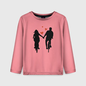 Детский лонгслив 3D с принтом True Love в Ухте, 100% полиэстер | длинные рукава, круглый вырез горловины, полуприлегающий силуэт
 | angel | cupid | day | happy | heart | love | rose | valentine | valentines | ангел | валентин | валентина | валентинка | день | купидон | любовь | святого | святой | сердце