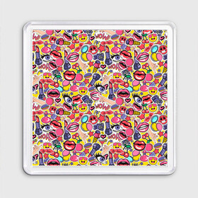 Магнит 55*55 Секси: в Ухте, Пластик | Размер: 65*65 мм; Размер печати: 55*55 мм | love | амур | афродита | валентинка | влюбленность | вторая половинка | купидон | любовь | нежность | отношения | подарок любви | поцелуй | праздник любви | романтика | свадьба | свидание | семья