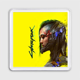 Магнит 55*55 с принтом Cyberpunk 2077 в Ухте, Пластик | Размер: 65*65 мм; Размер печати: 55*55 мм | cyberpunk 2077 | hacker | maelstrom | militech | quadra | samurai | sci fi | technology | trauma team | v | будущее | игра | иероглифы | киану ривз | кибер | киберпанк | киборг | киборги | корпорация | лого | милитек | панк | роботы | самурай | т