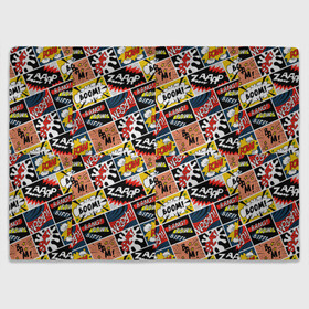 Плед 3D с принтом Взрывы в Ухте, 100% полиэстер | закругленные углы, все края обработаны. Ткань не мнется и не растягивается | взрывы | крутые принты | модные принты | поп арт | яркие принты