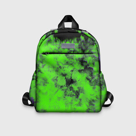Детский рюкзак 3D с принтом Яд в Ухте, 100% полиэстер | лямки с регулируемой длиной, сверху петелька, чтобы рюкзак можно было повесить на вешалку. Основное отделение закрывается на молнию, как и внешний карман. Внутри дополнительный карман. По бокам два дополнительных кармашка | abstract | invert | negative | poison | абстракт | негативный | яд