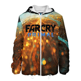 Мужская куртка 3D с принтом FARCRY:PROMAL (S) в Ухте, ткань верха — 100% полиэстер, подклад — флис | прямой крой, подол и капюшон оформлены резинкой с фиксаторами, два кармана без застежек по бокам, один большой потайной карман на груди. Карман на груди застегивается на липучку | Тематика изображения на принте: far cry | far cry 5 | far cry new dawn | far cry primal | farcry | fc 5 | fc5 | game | new dawn | primal | игры | постапокалипсис | фар край | фар край 5