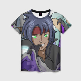 Женская футболка 3D Волшебник воин Орфен: в Ухте, 100% полиэфир ( синтетическое хлопкоподобное полотно) | прямой крой, круглый вырез горловины, длина до линии бедер | anime | sorcerous stabber orphen | аниме | волшебник воин орфен