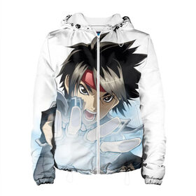 Женская куртка 3D Волшебник воин Орфен: в Ухте, ткань верха — 100% полиэстер, подклад — флис | прямой крой, подол и капюшон оформлены резинкой с фиксаторами, два кармана без застежек по бокам, один большой потайной карман на груди. Карман на груди застегивается на липучку | anime | sorcerous stabber orphen | аниме | волшебник воин орфен