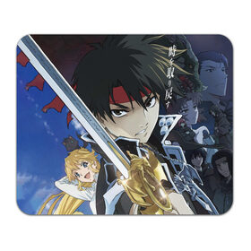 Коврик для мышки прямоугольный с принтом Волшебник воин Орфен в Ухте, натуральный каучук | размер 230 х 185 мм; запечатка лицевой стороны | anime | sorcerous stabber orphen | аниме | волшебник воин орфен