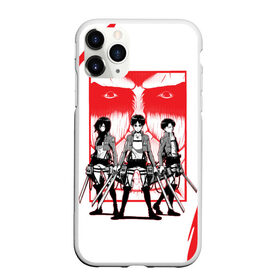 Чехол для iPhone 11 Pro матовый Attack on titan | Атака титан: в Ухте, Силикон |  | anime | attack on titan | аниме | анимэ | армин | атака титанов | йегер | микаса аккерман | эрден