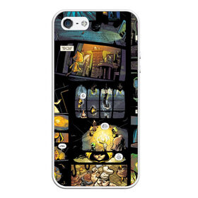 Чехол для iPhone 5/5S матовый с принтом LITTLE NIGHTMARES в Ухте, Силикон | Область печати: задняя сторона чехла, без боковых панелей | little nightmares | little nightmares 2 | six | игры | комиксы | шестая