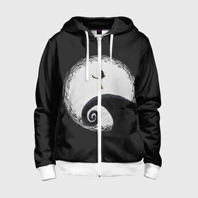 Детская толстовка 3D на молнии с принтом Little Nightmares 2 в Ухте, 100% полиэстер |  манжеты и пояс оформлены широкой мягкой резинкой, двухслойный капюшон со шнурком для регулировки, спереди карманы и застежка-молния
 | 2 | game | little | moon | night | nightmares | игра | луна | маленькие | ночь | платформер | страшилка | ужас | ужастики | ужасы