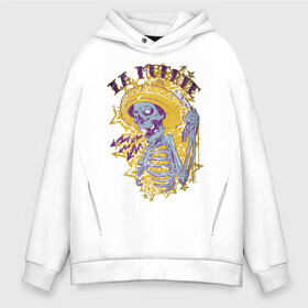 Мужское худи Oversize хлопок с принтом Skull razor в Ухте, френч-терри — 70% хлопок, 30% полиэстер. Мягкий теплый начес внутри —100% хлопок | боковые карманы, эластичные манжеты и нижняя кромка, капюшон на магнитной кнопке | Тематика изображения на принте: art | body | bones | dead | drawing | face | graffiti | head | roses | skeleton | skul | skull | ад | арт | голова | граффити | зло | кости | лицо | металл | нарисованный | розы | рок | скелет | скул | скулл | три черепа | тьма