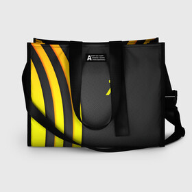 Сумка-шоппер 3D с принтом Half Life в Ухте, 100% полиэстер | застегивается на металлическую кнопку; внутренний карман застегивается на молнию. Стенки укреплены специальным мягким материалом, чтобы защитить содержимое от несильных ударов
 | black mesa | gordon freeman | half life | valve | гордон фримен | халф лайф