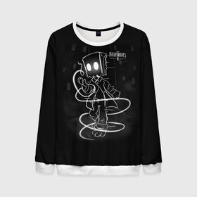 Мужской свитшот 3D с принтом Little Nightmares 2 MONO в Ухте, 100% полиэстер с мягким внутренним слоем | круглый вырез горловины, мягкая резинка на манжетах и поясе, свободная посадка по фигуре | little nightmares | little nightmares 2 | mono | игра | литл нигмарес | литл нигмарес 2 | литл нигхтмарес | литл нигхтмарес 2 | моно | ужас | хоррор