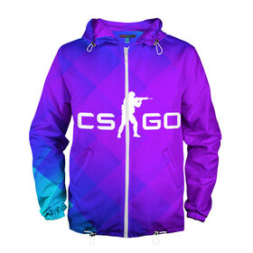 Мужская ветровка 3D с принтом CS GO | Disco Tech v2 в Ухте, 100% полиэстер | подол и капюшон оформлены резинкой с фиксаторами, два кармана без застежек по бокам, один потайной карман на груди | cs go | csgo | cyber sport | disco tech | game | дискотехника | игра | кибер спорт | коунтер | кс | кс го | ксго | скин дискотехника | скины