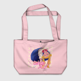 Пляжная сумка 3D Sailor Moon | Сейлор Мун: в Ухте, 100% полиэстер | застегивается на металлическую кнопку; внутренний карман застегивается на молнию. Стенки укреплены специальным мягким материалом, чтобы защитить содержимое от несильных ударов
 | anime | sailor moon | аниме | анимэ | венера | луна | лунная призма | марс | сейлор мун | серебрянное тысячелетие | серенити | сэйлор | усаги цукино | чиби мун | эндимион