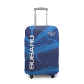 Чехол для чемодана 3D с принтом Subaru в Ухте, 86% полиэфир, 14% спандекс | двустороннее нанесение принта, прорези для ручек и колес | auto | sport | subaru | авто | автомобили | автомобиль | автомобильные | бренд | внедорожники | легковые | марка | пикапы | спорт