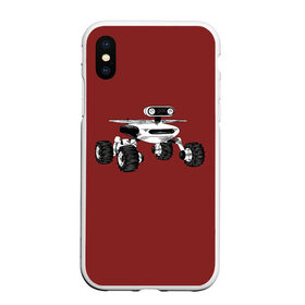 Чехол для iPhone XS Max матовый с принтом Марсоход в Ухте, Силикон | Область печати: задняя сторона чехла, без боковых панелей | elon | helicopter | mars | musk | nasa. ingenuity | perseverance | rover | вертолет | изобретательность | илон | марс | марсоход | маск | наса | настойчивость