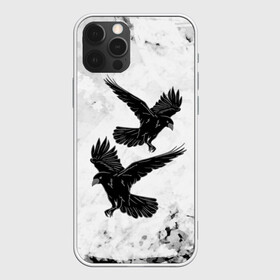 Чехол для iPhone 12 Pro Gothic crows: в Ухте, силикон | область печати: задняя сторона чехла, без боковых панелей | animals | art | bird | black | crow | dark | halloween | wings | witch | арт | ворона | готика | готические | животные | крылья | нечисть | орел | перья | природа | птица | птица ворон | птичка | тьма | хеллоуин | хищник | черная птица