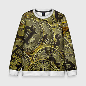 Детский свитшот 3D с принтом БИТКОИНЫ МОНЕТЫ в Ухте, 100% полиэстер | свободная посадка, прямой крой, мягкая тканевая резинка на рукавах и понизу свитшота | bitcoin | blockchain | btc | cardano | crypto | ethereum | polkadot | tether | xrp | бинанс | биткоин | блокчейн | валюта | деньги | криптовалюта | майнер | майнинг | цифровая валюта | цифровое золото | эфир