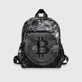 Детский рюкзак 3D с принтом БИТКОИН | BITCOIN в Ухте, 100% полиэстер | лямки с регулируемой длиной, сверху петелька, чтобы рюкзак можно было повесить на вешалку. Основное отделение закрывается на молнию, как и внешний карман. Внутри дополнительный карман. По бокам два дополнительных кармашка | Тематика изображения на принте: bitcoin | blockchain | btc | cardano | crypto | ethereum | polkadot | tether | xrp | бинанс | биткоин | блокчейн | валюта | деньги | криптовалюта | майнер | майнинг | цифровая валюта | цифровое золото | эфир