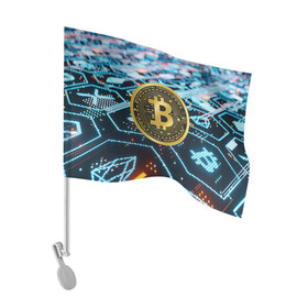 Флаг для автомобиля с принтом БИТКОИН | BITCOIN в Ухте, 100% полиэстер | Размер: 30*21 см | bitcoin | blockchain | btc | cardano | crypto | ethereum | polkadot | tether | xrp | бинанс | биткоин | блокчейн | валюта | деньги | криптовалюта | майнер | майнинг | цифровая валюта | цифровое золото | эфир