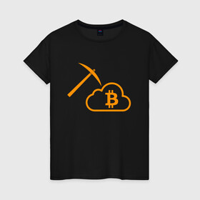 Женская футболка хлопок с принтом BITCOIN MINER | БИТКОИН  (Z) в Ухте, 100% хлопок | прямой крой, круглый вырез горловины, длина до линии бедер, слегка спущенное плечо | binance coin | bitcoin | blockchain | btc | cardano | crypto | ethereum | litecoin | polkadot | tether | xrp | биткоин | блокчейн | валюта | деньги | криптовалюта | майнер | майнинг | цифровая валюта | цифровое золото | эфир
