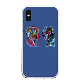 Чехол для iPhone XS Max матовый Daft Punk: в Ухте, Силикон | Область печати: задняя сторона чехла, без боковых панелей | acces | after | all | better | crush | da | daft | dance | discovery | faster | funk | get | harder | homework | human | instant | lose | lucky | memories | more | one | punk | random | stronger | time | to | yourself | бангальтер | дафт