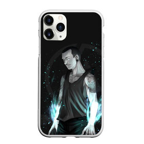 Чехол для iPhone 11 Pro матовый с принтом Честер Линкин Парк в Ухте, Силикон |  | bennington | linkin park | rock | беннингтон | линкин парк | рок | честер