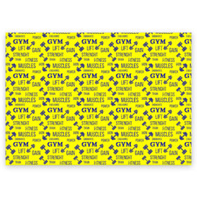 Поздравительная открытка с принтом Фитнес в Ухте, 100% бумага | плотность бумаги 280 г/м2, матовая, на обратной стороне линовка и место для марки
 | body building | fitness | gymnastics | powerlifting | атлетика | бодибилдинг | гантели | гимнастика | гиря | йога | качалка | кроссфит | мускулы | мышцы | пауэрлифтинг | сила | спорт | спортзал | стронгмен | тренажеры