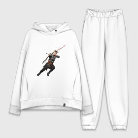 Женский костюм хлопок Oversize с принтом Бог войны , Атрей в Ухте,  |  | atreus | gamer | god of war | атрей | бог войны