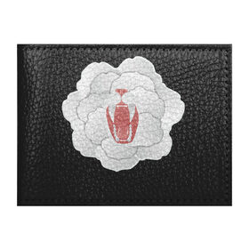 Обложка для студенческого билета с принтом Цветок с пастью в Ухте, натуральная кожа | Размер: 11*8 см; Печать на всей внешней стороне | клыки | пасть | роза | рот | цветок