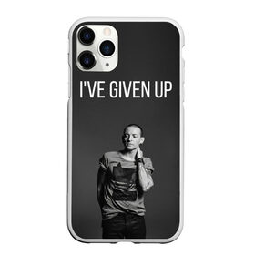Чехол для iPhone 11 Pro матовый Given Up: в Ухте, Силикон |  | bennington | chester | linkin park | rock | беннингтон | линкин парк | рок | честер