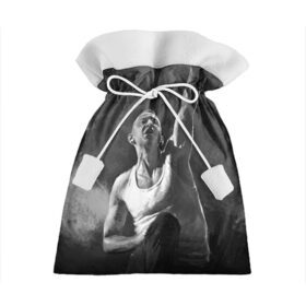 Подарочный 3D мешок с принтом LINKIN PARK в Ухте, 100% полиэстер | Размер: 29*39 см | bennington | chester | linkin park | rock | беннингтон | линкин парк | рок | честер