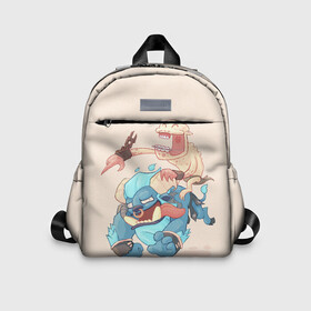 Детский рюкзак 3D с принтом Мы уже выехали | Dota 2 в Ухте, 100% полиэстер | лямки с регулируемой длиной, сверху петелька, чтобы рюкзак можно было повесить на вешалку. Основное отделение закрывается на молнию, как и внешний карман. Внутри дополнительный карман. По бокам два дополнительных кармашка | dota | dota2 | game | games | moba | бара | баратрум | гуля | дитка | дота | дота2 | дотка | игра | игры | лайфстиллер | моба