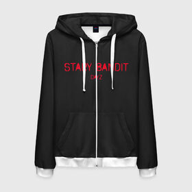 Мужская толстовка 3D на молнии с принтом Stary Bandit в Ухте, 100% полиэстер | длина до линии бедра, манжеты и пояс оформлены мягкой тканевой резинкой, двухслойный капюшон со шнурком для регулировки, спереди молния, по бокам два кармана | Тематика изображения на принте: balota | bambi | bandit | berezino | cherno | dance | day | electro | friendly | kalinka | killer | pavlovo | skalisty | stary | tisy | z | zeleno | zombie | день | з | зет | зомби | зэт
