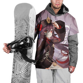 Накидка на куртку 3D с принтом GENSHIN IMPACT, ХУ ТАО в Ухте, 100% полиэстер |  | Тематика изображения на принте: genshin impact | hu tao | геншин импакт | игры | персонажи | пиро | ху тао