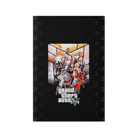Обложка для паспорта матовая кожа с принтом Grand Theft Auto five в Ухте, натуральная матовая кожа | размер 19,3 х 13,7 см; прозрачные пластиковые крепления | Тематика изображения на принте: 4 | 5 | five | games | grand theft auto | gta | gta v | los santos | online | rockstar | san andreas | великое авто воровство | гта | гташка | игры | логотип | лос сантос | майкл | мафия | ограбление | онлайн | пеф | рокстар | самп | сан андреас 