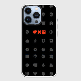 Чехол для iPhone 13 Pro с принтом Любовь, смерть и роботы в Ухте,  |  | love death and robots | иконка | кибер | логотип | любовь | мультик | нетфликс | подарок | робот | сериал | символ | черный