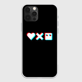 Чехол для iPhone 12 Pro Max с принтом Любовь, смерть и роботы в Ухте, Силикон |  | 3d | 3д | love death and robots | иконка | кибер | логотип | любовь | мультик | нетфликс | подарок | робот | сериал | символ | черный